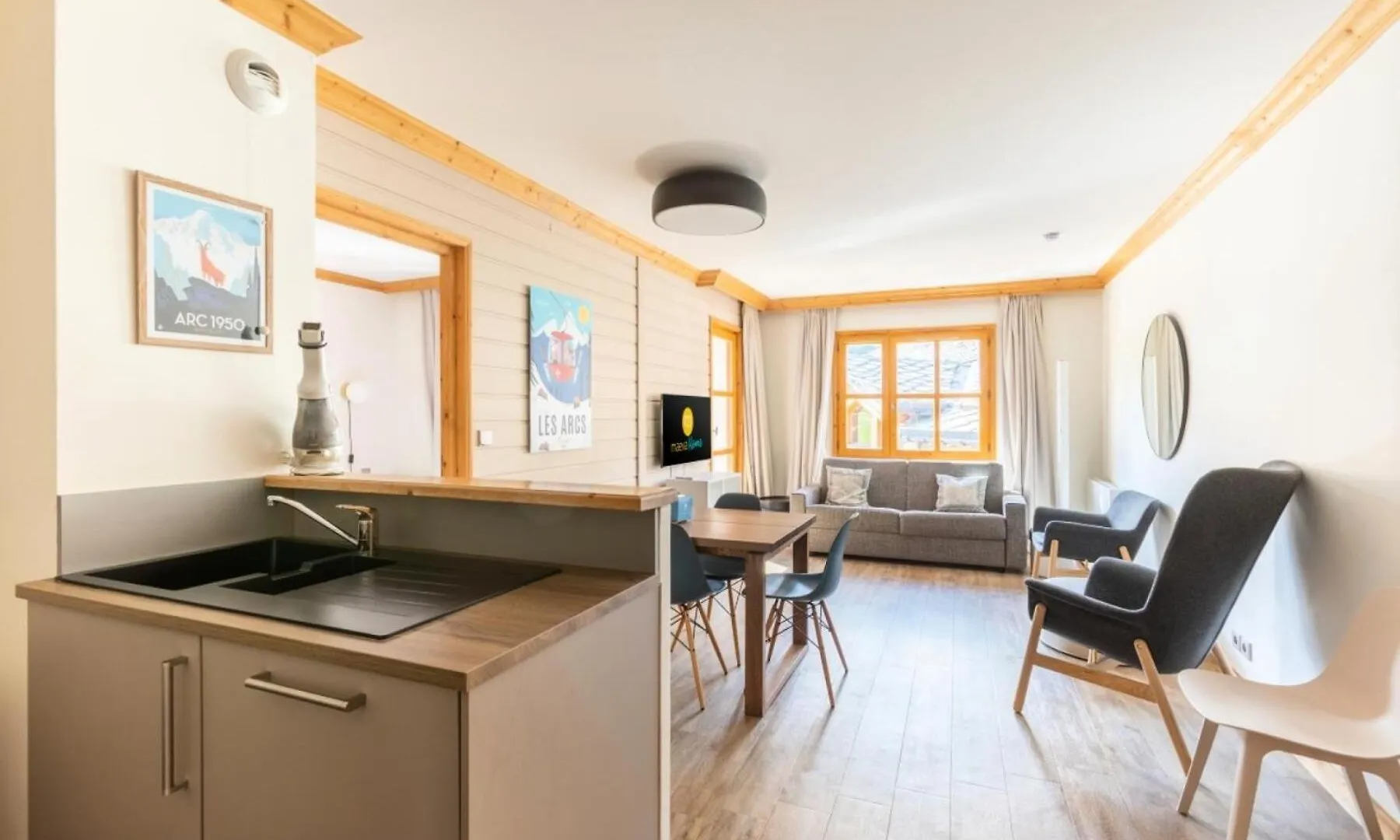 Apartment Residence Les Arcs 1950 Le Village - Maeva Home - Appartement 3 Pieces 6 Personnes Prestige Mae-4997 Bourg-Saint-Maurice Frankreich